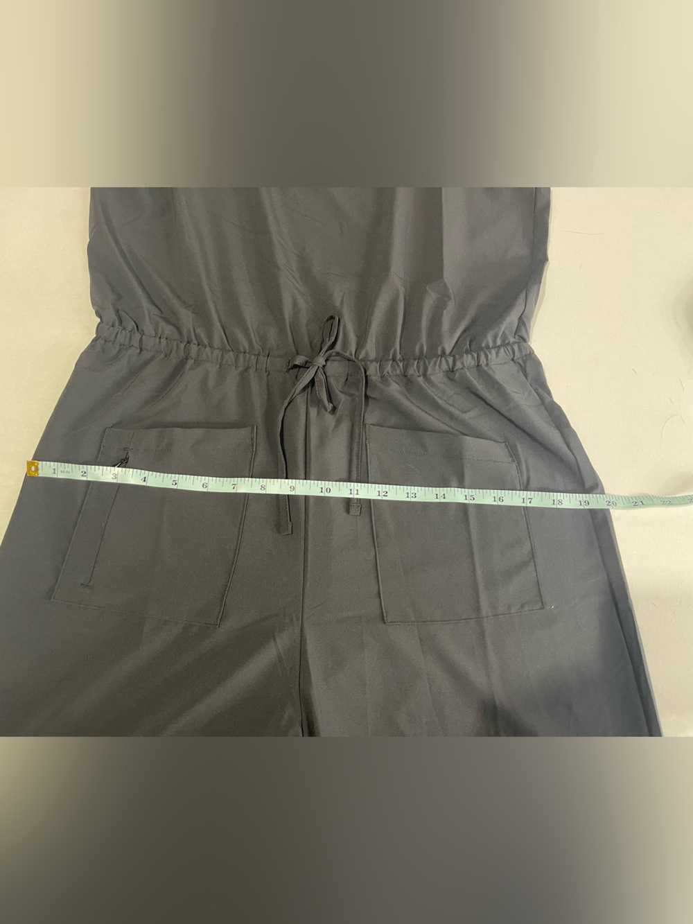 Toad&Co Sunkissed Livvy Black Medium Wide Leg Gorpcore Granola Utility Jumpsuit - Picture 7 of 11